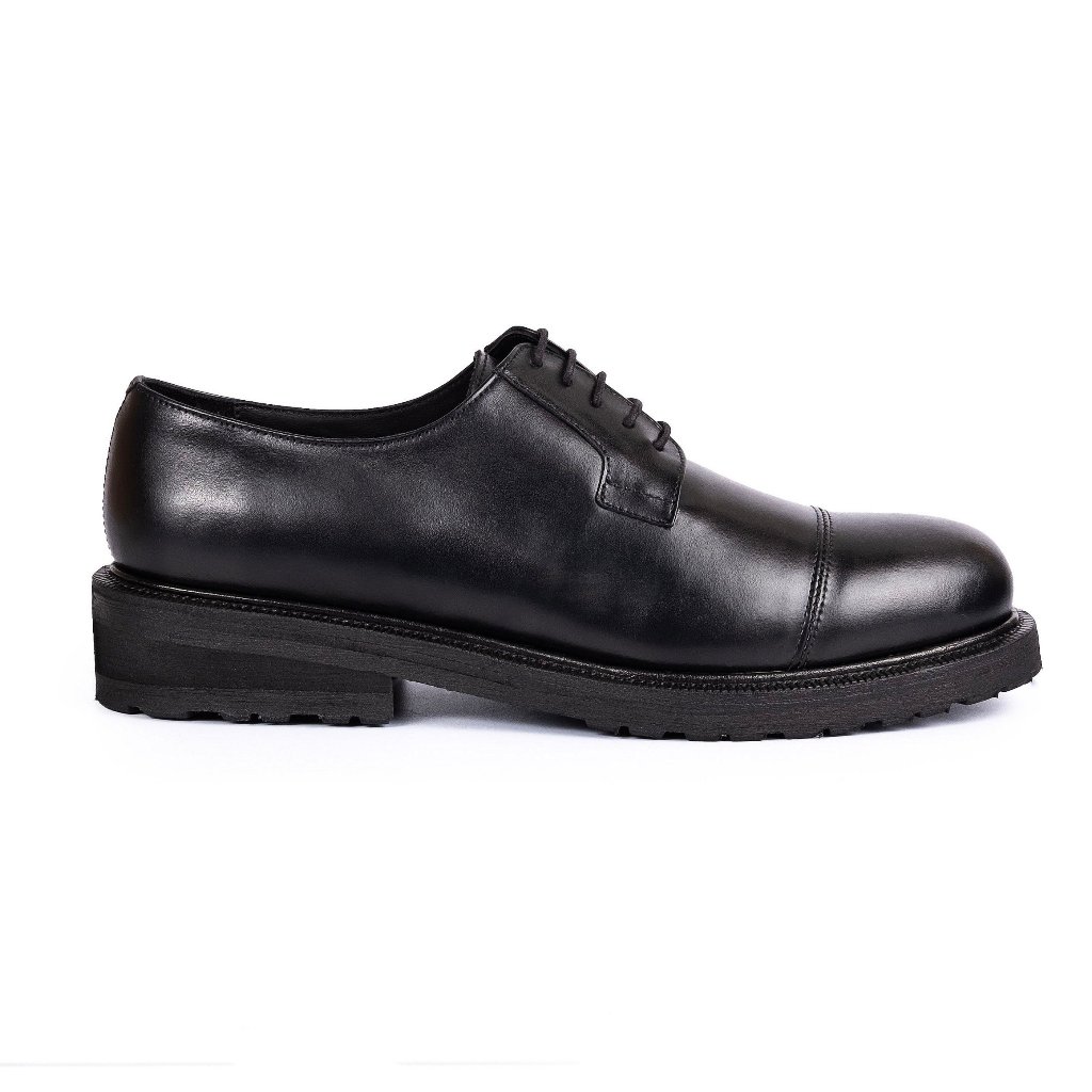 Ảnh Giày Tây  CLUBMAN DERBY Đế Cao 4cm - DB24 - Da Bò Ý Lót Trong Da Bò Mộc - Thương hiệu Be Classy 2