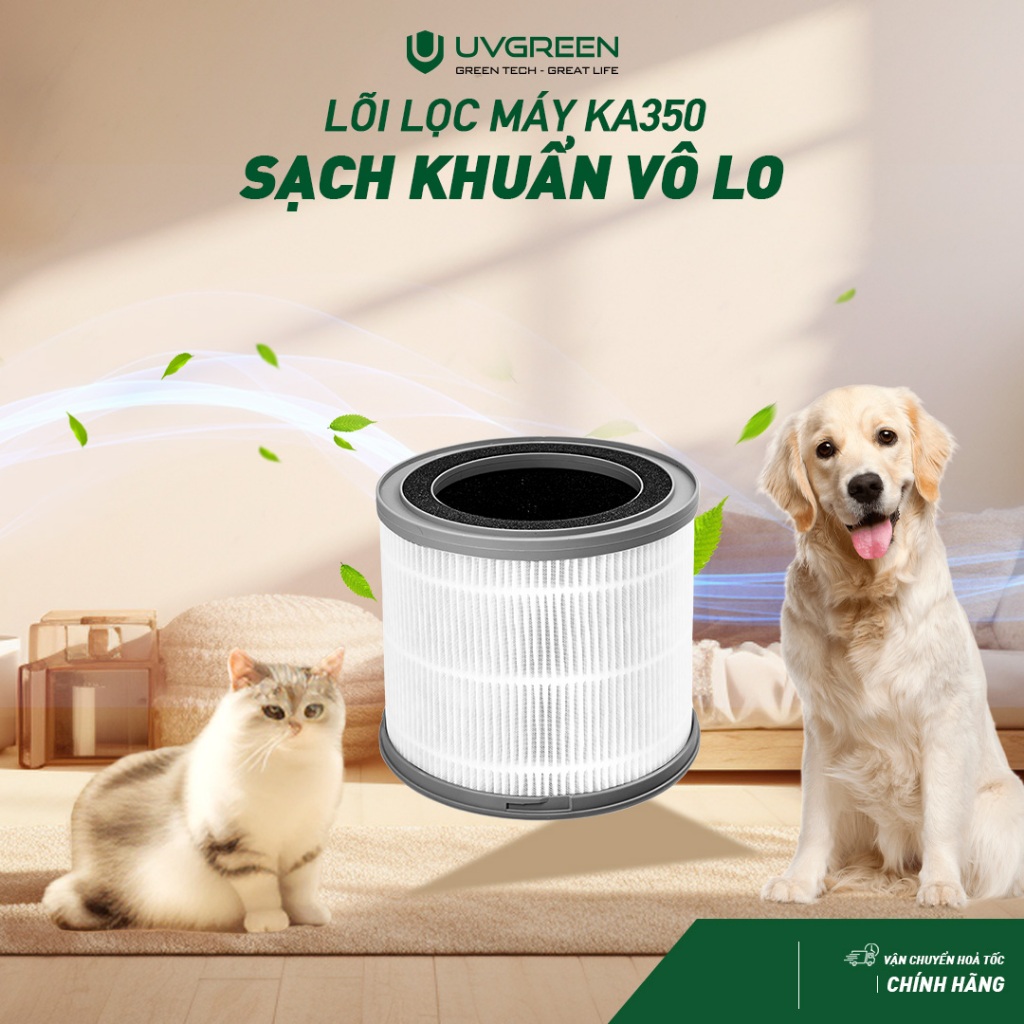 Màng Lọc HEPA H13 Diệt Khuẩn Cho Máy Lọc Không Khí UVGREEN KA350 FT ...
