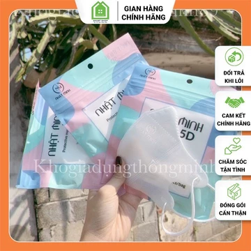 THÙNG 200 KHẨU TRANG 5D MINH ANH/ THÙNG 300 CHIẾC KHẨU TRANG CÁ KHÁNG KHUẨN 4 LỚP 4D KF94