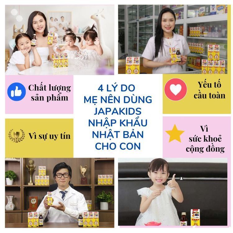 [ Combo 5 Tặng 2 ] Siro Japa Kids Chính Hãng Kích Thích Ăn Ngon, Tăng Chiều Cao Cho Bé 100ml