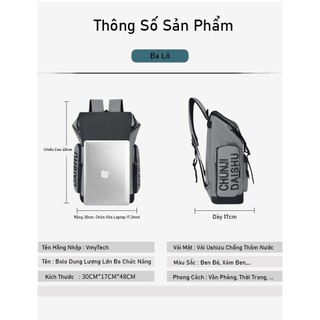 Balo laptop 17.3 inch, balo thời trang model mới - mẫu cao cấp, chống nhăn, chống mùi, chống thấm nước, balo du lịch