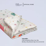 Bộ chăn gối cho bé đi học mần mon AOICONCEPT cao cấp set mẫu giáo tiểu học chất liệu Cotton và lụa Tencel — ảnh 5