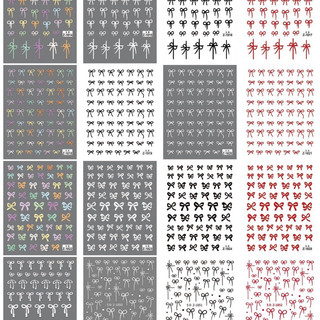 Sticker nail dán móng - sticker nơ nhiều mã