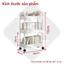 professionall.-Kệ nhựa có bánh xe 4026 5 tầng, Xe Đẩy Để Đồ Đa Năng Kệ Tiện Lợi