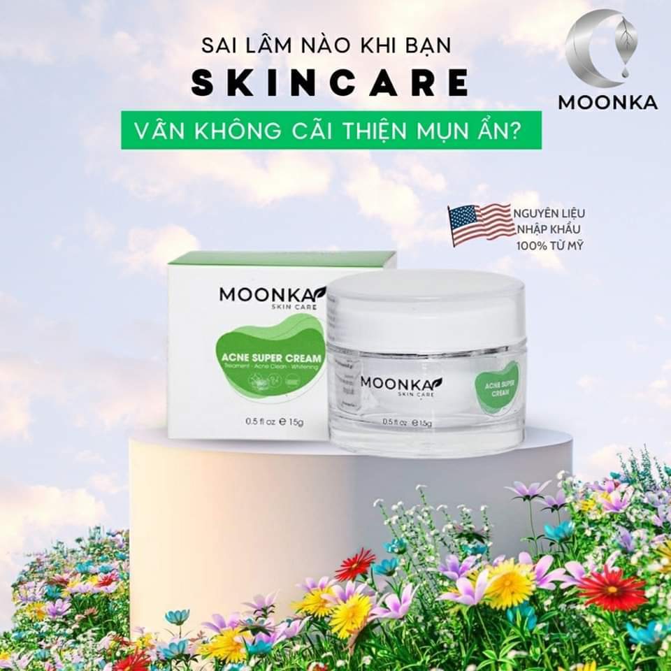 Thảo Dược Khắc Tinh Mụn Bọc, Mụn Sưng Viêm, Nhiệt Miệng Moonka