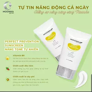 Kem Chống Nắng 2 Trong 1 Chiết Xuất Dâu Tằm Moonka