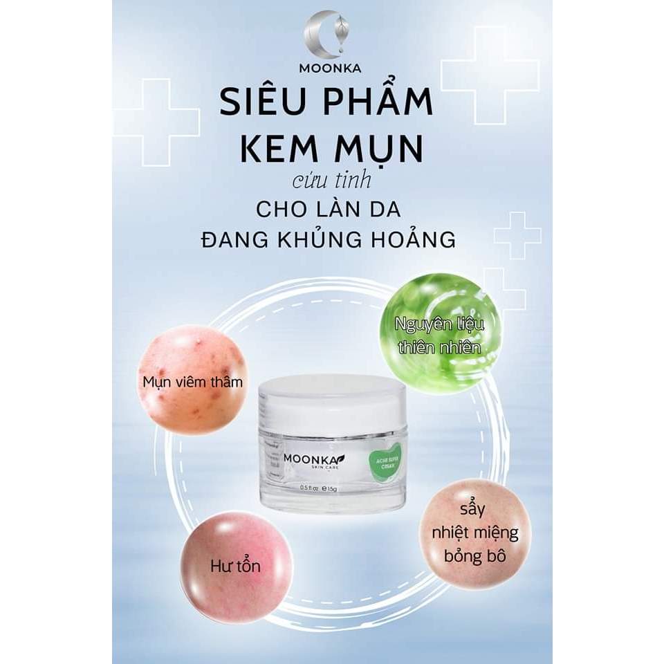 Thảo Dược Khắc Tinh Mụn Bọc, Mụn Sưng Viêm, Nhiệt Miệng Moonka