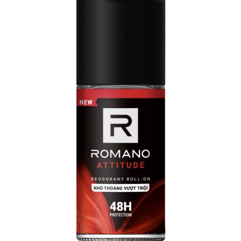 Lăn khử mùi nam kháng khuẩn & khô thoáng cả ngày Romano 50ml