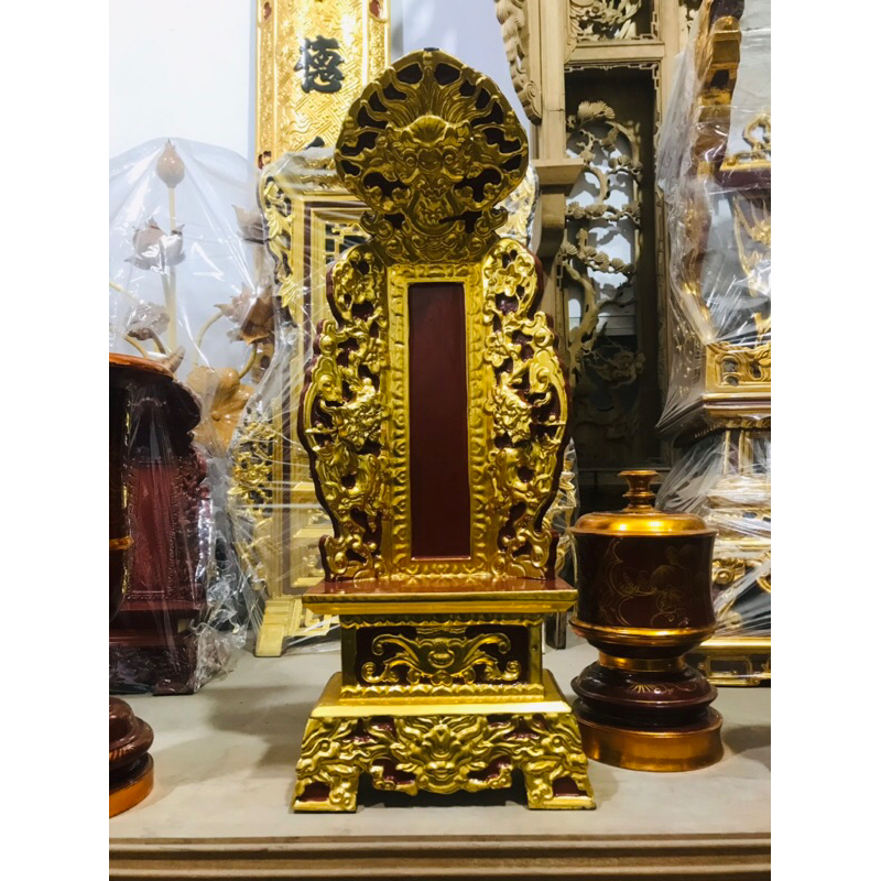 Bài vị Thờ gỗ mít Sơn son thếp vàng