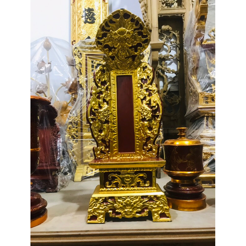 Bài vị Thờ gỗ mít Sơn son thếp vàng
