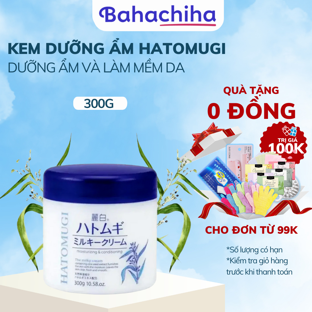 Kem Dưỡng ẩm Da ý Dĩ Reihaku Hatomugi Nhật Bản Moisturizing ...