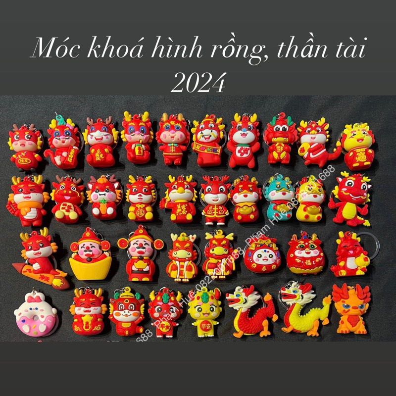 MÓC KHOÁ HÌNH RỒNG THẦN TÀI 2024 | Shopee Việt Nam