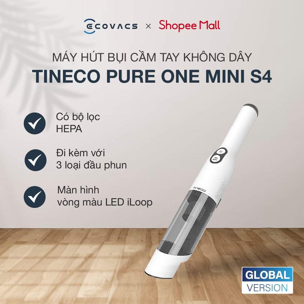 Máy hút bụi cầm tay không dây Tineco S4