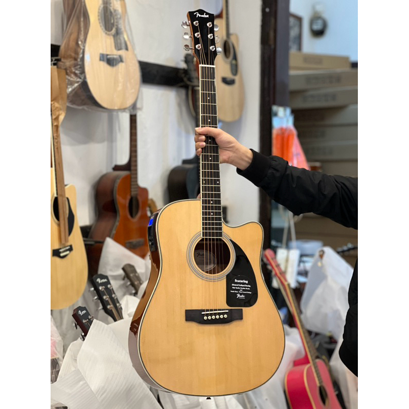 Đàn Guitar Acoustic Fender CD60 - Có Gắn EQ Kết Nối Ra Loa | Shopee ...