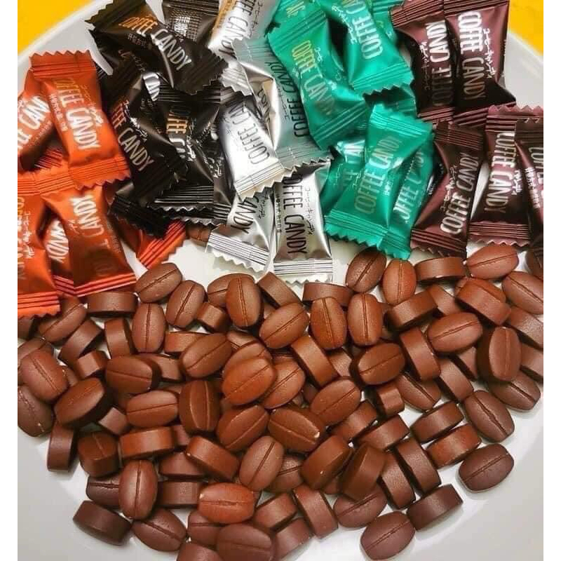 [ Sỉ 5kg ]  Kẹo cà phê không đường giảm cân Coffee Candy Pamiriter