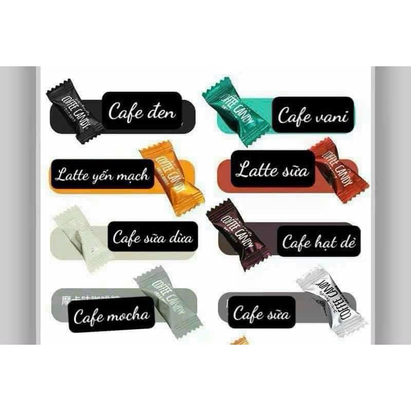 [ Sỉ 5kg ]  Kẹo cà phê không đường giảm cân Coffee Candy Pamiriter