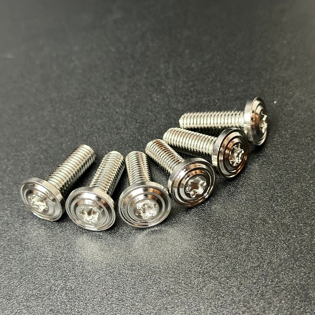 Ốc dù Thái inox 304 (ốc áo, ốc đĩa, ốc bửng) dùng cho mọi loại xe máy - Phụ kiện phụ tùng cao cấp