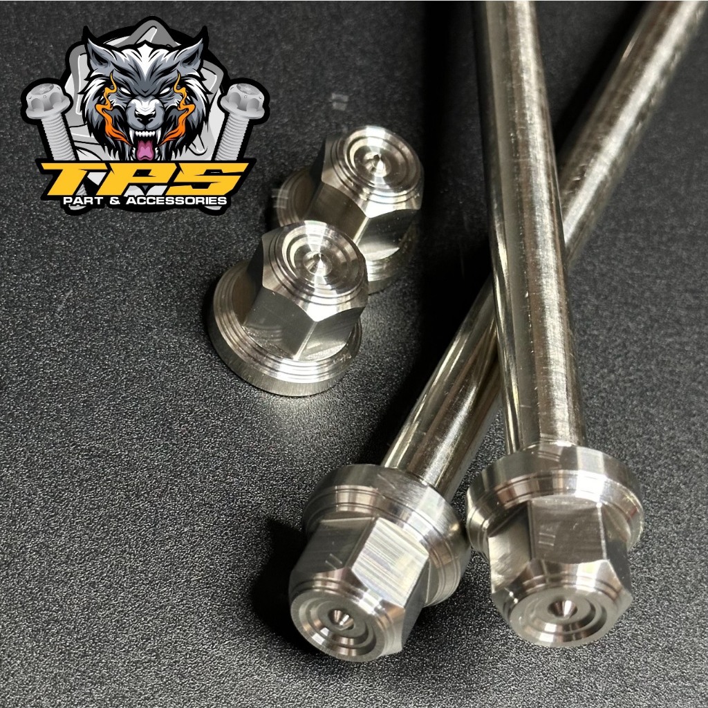 Cốt 2 đầu inox + tán bít mẫu Thái, phụ kiện phụ tùng mọi loại xe [ PHỤ TÙNG, PHỤ KIỆN XE]