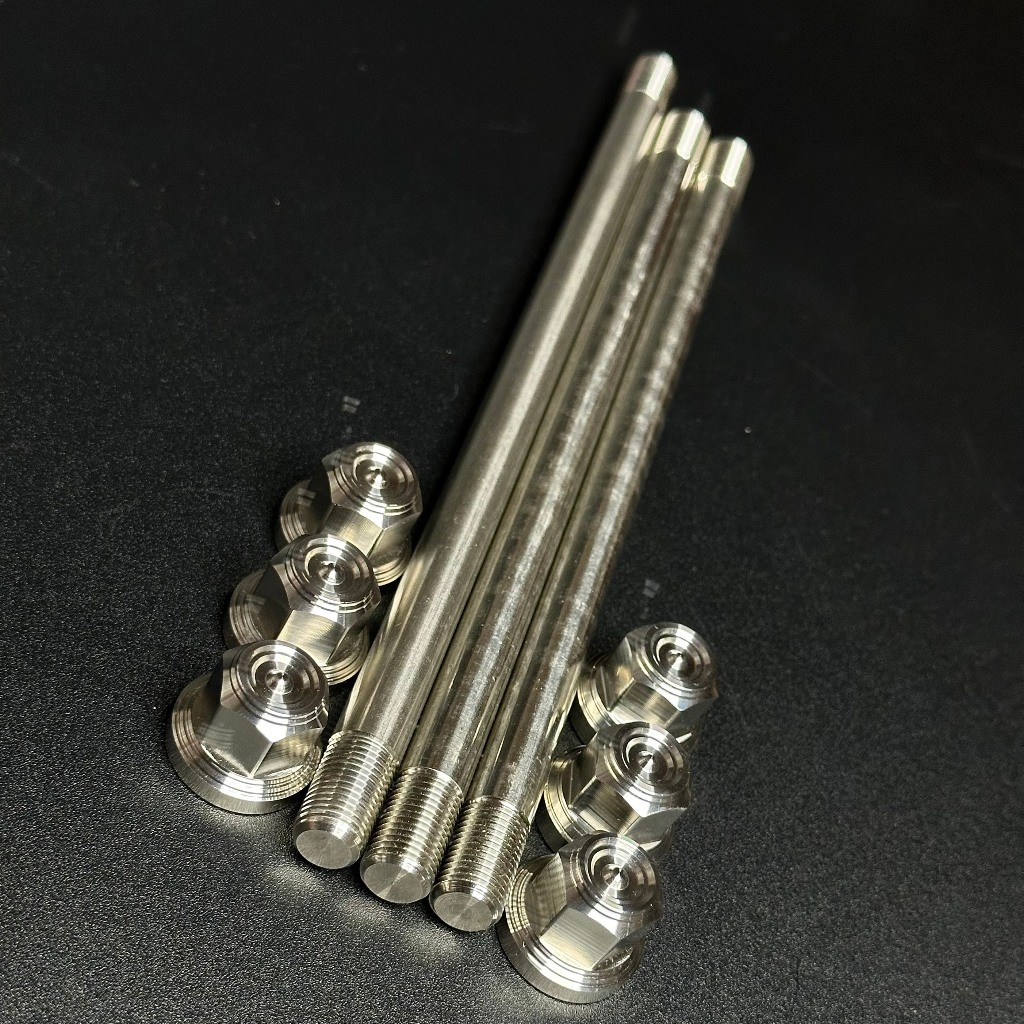 Cốt 2 đầu inox + tán bít mẫu Thái, phụ kiện phụ tùng mọi loại xe [ PHỤ TÙNG, PHỤ KIỆN XE]