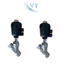 Van y xiên khí nén nối ren inox 304 DN50-DN80