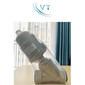 Van y xiên khí nén nối ren inox 304 DN50-DN80