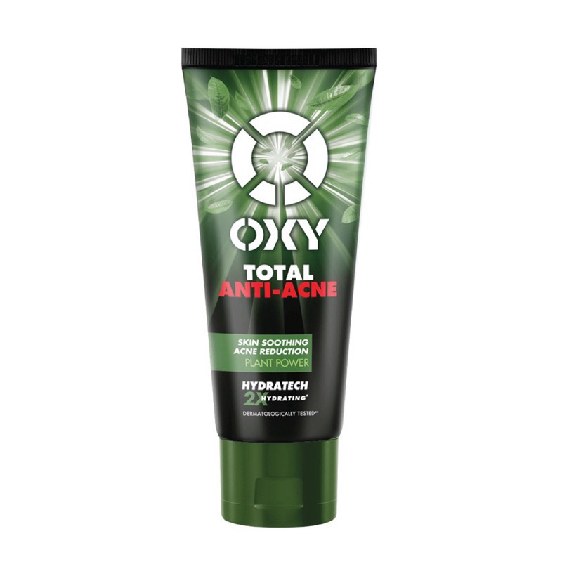 Sữa Rửa Mặt Cho Nam Oxy sạch tế bào chết, giảm mụn đầu đen, dạng kem Oxy Anti-Blackhead Wash 100g
