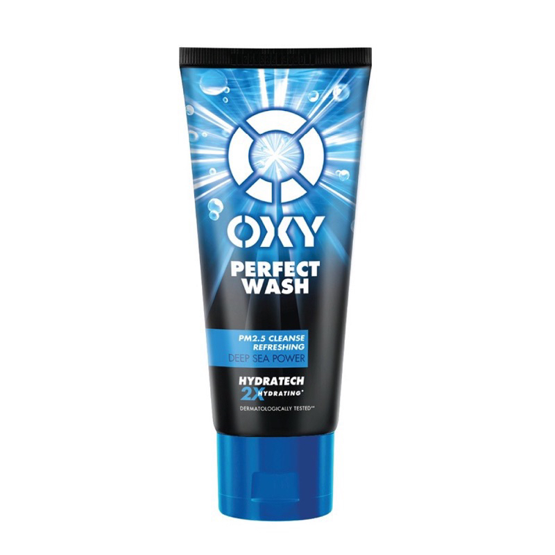 Sữa Rửa Mặt Cho Nam Oxy sạch tế bào chết, giảm mụn đầu đen, dạng kem Oxy Anti-Blackhead Wash 100g