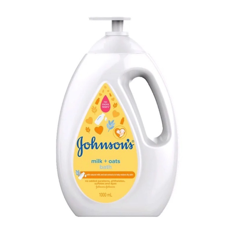 Sữa tắm Johnson's cho bé Sữa và Gạo Sữa và Yến Mạch 1000ml