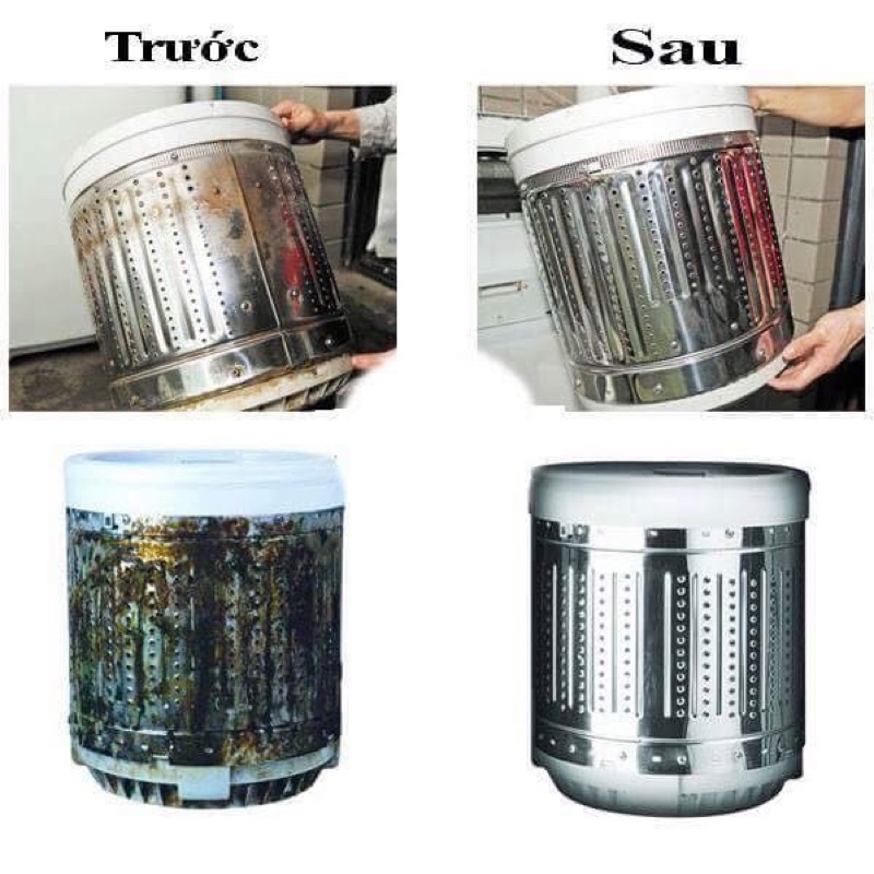 Viên tẩy lồng máy giặt Denkmik vệ sinh lồng giặt chính hãng nhập khẩu Đức diệt khuẩn, khử mùi hộp 60 viên [ Tách Lẻ]