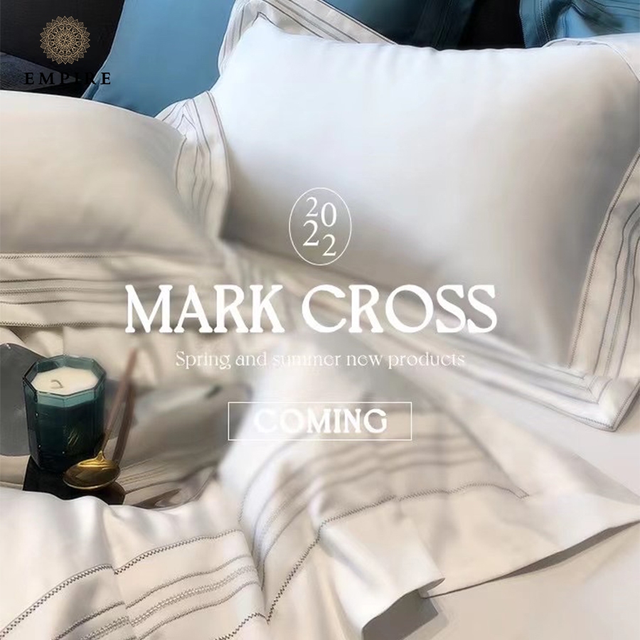 Bộ chăn ga gối nệm đệm 5 món tencel Mark Cross 160s EMPIRE cao cấp - EMPIRE | Bedding & Decor