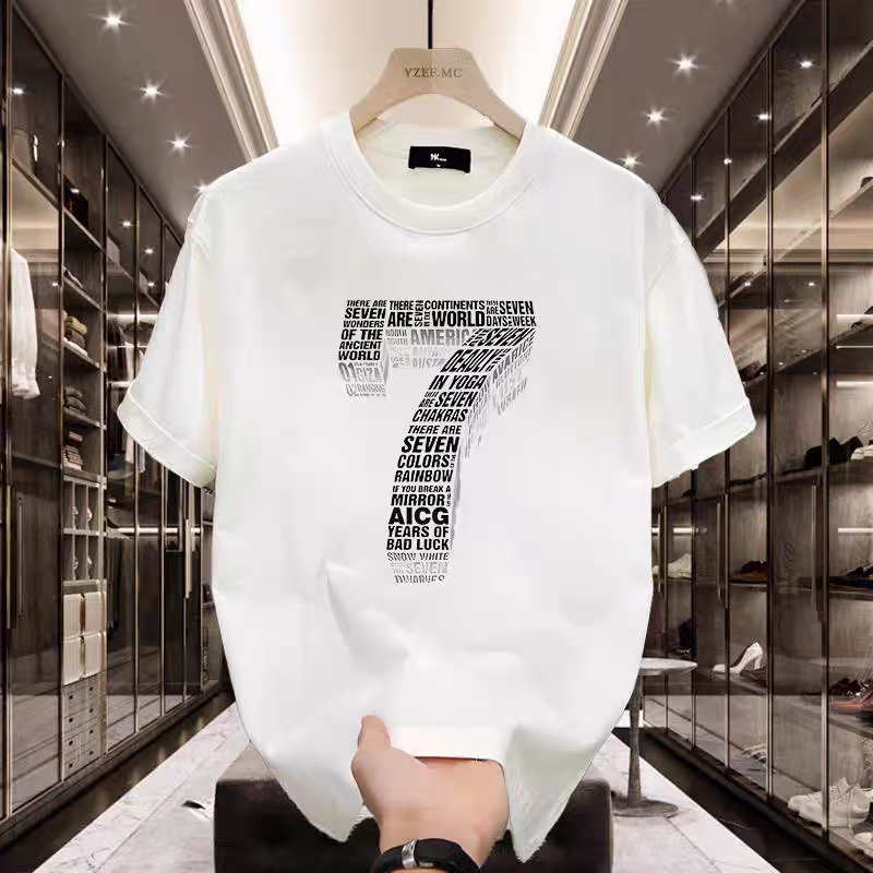 [VẢI 250 GSM] Áo Thun 3D Số 7 Thần Số Học Huyền Bí  Unim Store Form Unisex Vải 100% Cotton Định Lượng Vải 250Gsm Cao Cấp