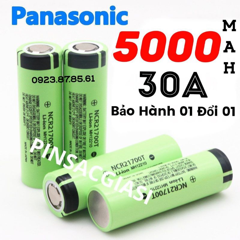 Pin 21700 5000mah Panasonic JAPAN | Shopee Việt Nam
