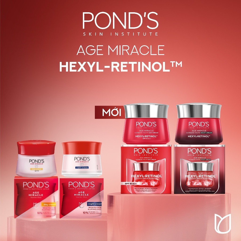 Combo kem Pond’s ngày và đêm ngừa Lão hoá cao cấp