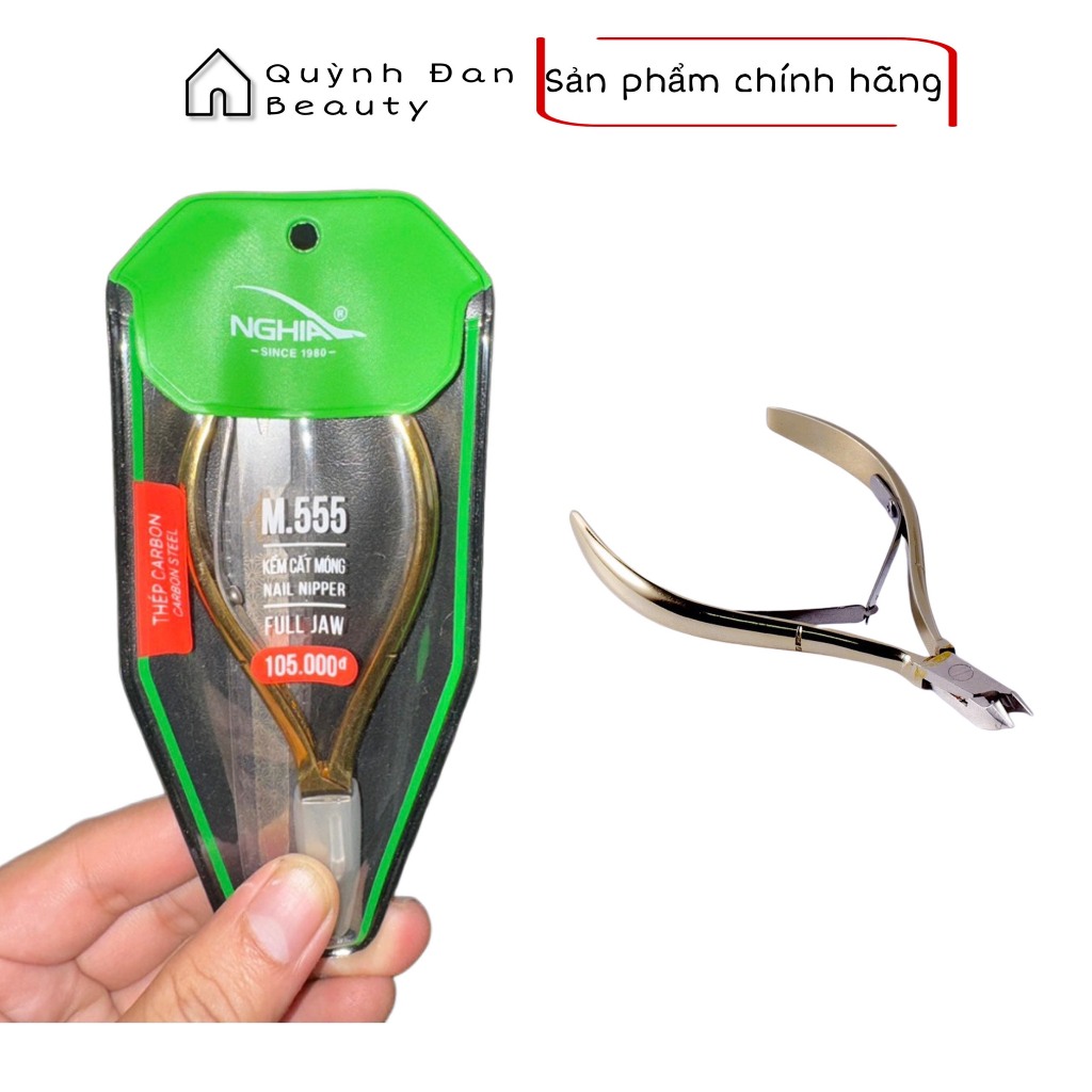 Kềm cắt da Kềm Nghĩa D01 D04 D09 D205 D401 D18 D555 D777 chính hãng - Kìm nhặt da thép không gỉ chuyên dụng làm nail