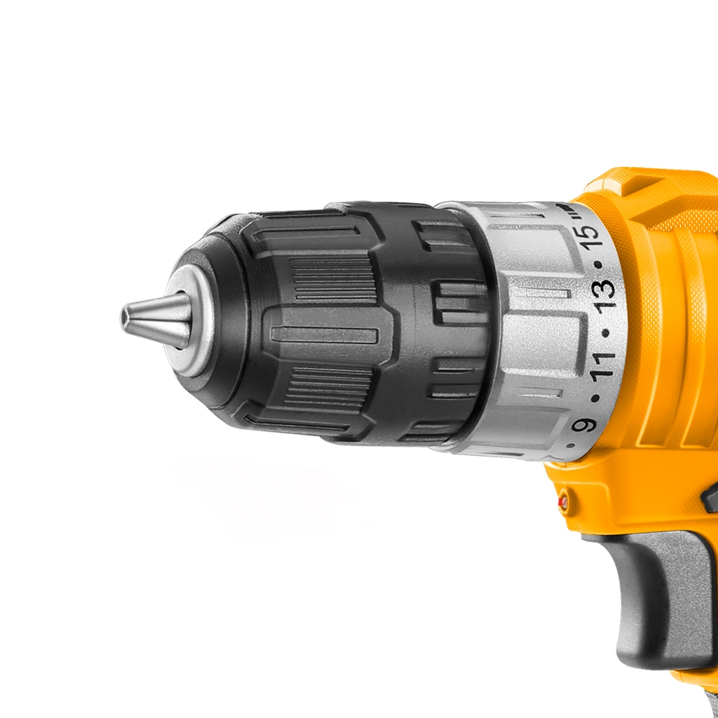 Ảnh Máy khoan pin 12V INGCO CDLI1222 25NM tốc độ không tải đến1350/min nhông 2 tốc độ kèm 2 pin 1 sạc 3
