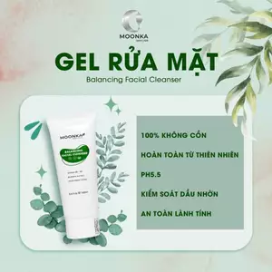 Gel Rửa Mặt Thảo Dược Moonka Lành Tính Cho Da