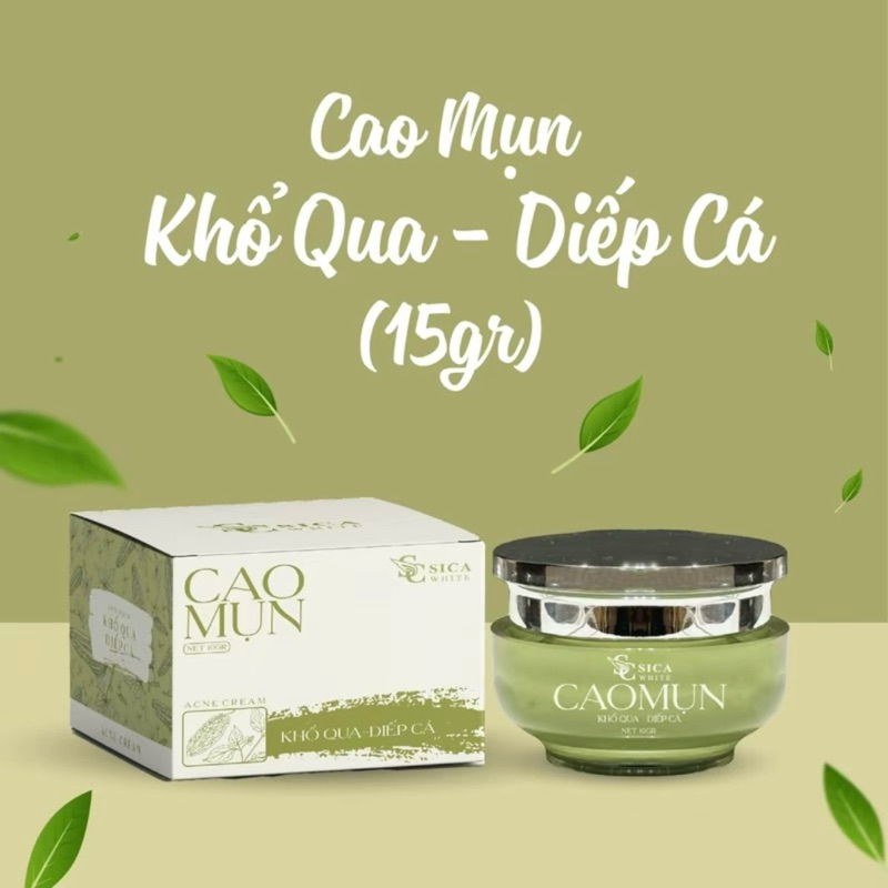 Mặt Nạ Khổ Qua Diếp Cá - Bí Quyết Tự Nhiên Dưỡng Da Sạch Mụn, Sáng Mịn