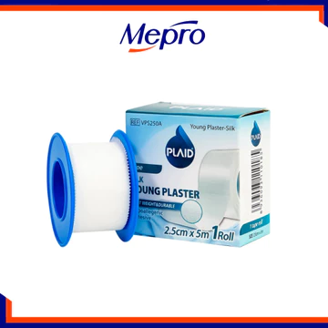 Băng Keo Cuộn Lụa, Băng Keo Y Tế Young Chemical Dùng Cố Định Kim Băng Gạc (1 cuộn)