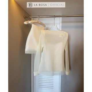 Set Váy Tơ Cao Cấp La Rosa Gồm Áo 2 Dây Và Áo Ngoài Đính Hoa Kèm Chân Váy Điệu Đà Phong Cách Tiểu Thư Thanh Lịch S547