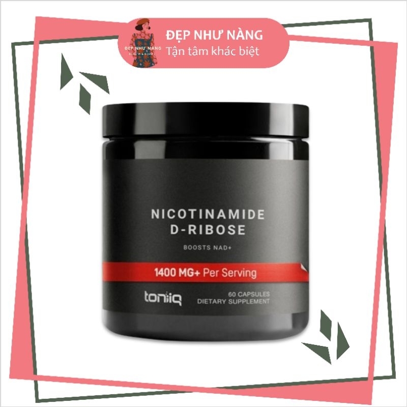 Viên NAD+ Plus 1400mg Công Nghệ RiaGEV-WS, Tăng Nad, NMN, NR ...