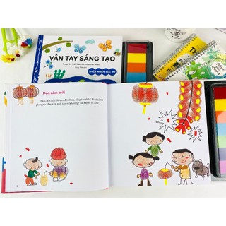 Sách - Vân Tay Sáng Tạo Cho Bé - ndbooks