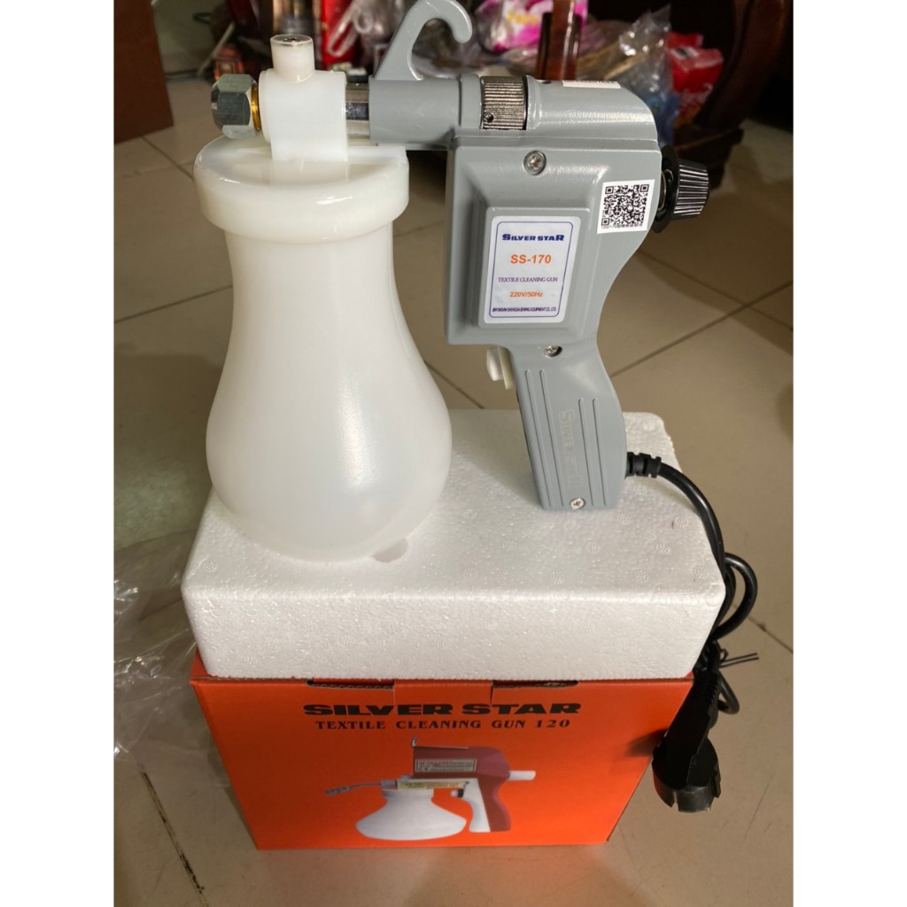Máy súng bắn tẩy vết bẩn trên vải, quần áo SS170