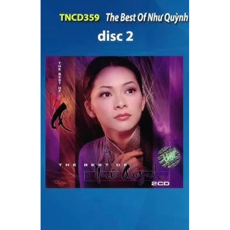 Băng Cassette The Best Of Như Quỳnh 2 - Như Quỳnh