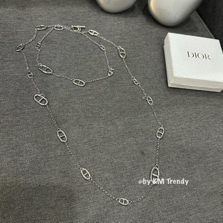 Vòng cổ dây chuyền titan kiểu quấn dài cá tính, vòng cho kể , mix váy cực sang chảnh VC02