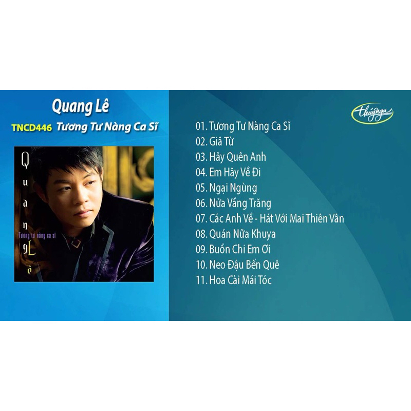 Băng Cassette Tương Tư Nàng Ca Sĩ - Quang Lê