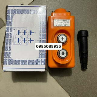 Công tắc COP-213A BOSO chính hãng chống bụi, kín nước đảo chiều trực tiếp điều khiển động cơ điện, máy tời nâng hạ