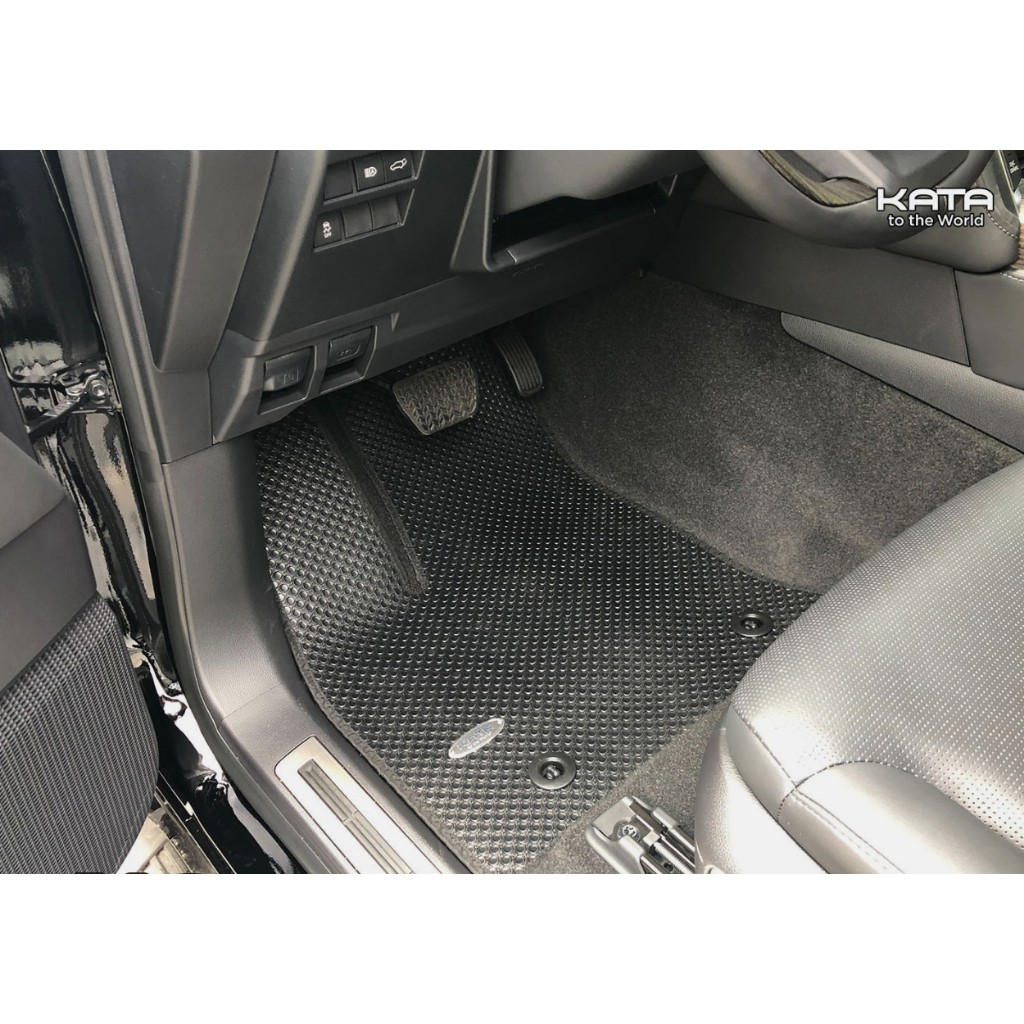 Thảm lót ô tô KATA cho xe Toyota Land Cruiser LC300 2022-2024 - Khít với sàn, Chống trơn, Không mùi, Không ẩm mốc