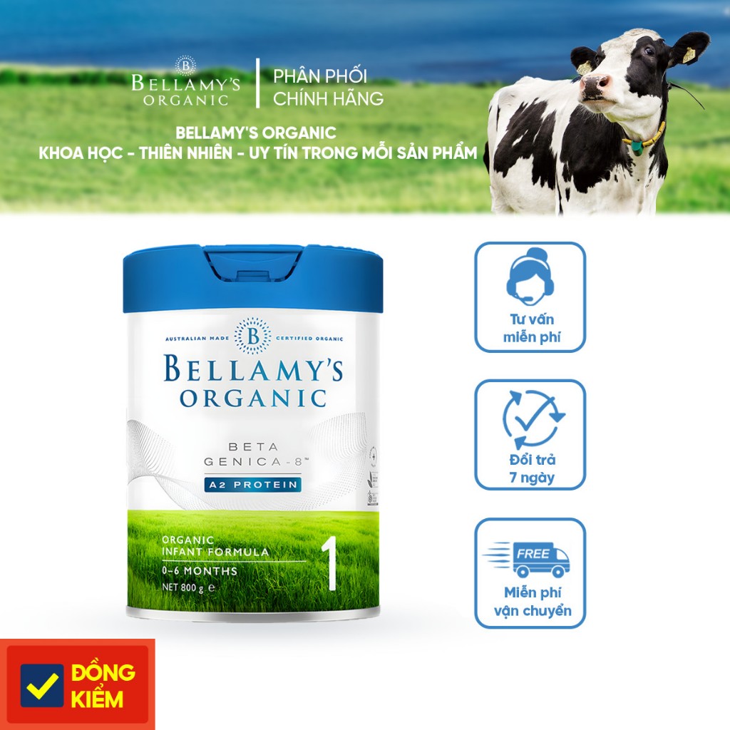 Sữa Bellamy’s Organic Beta Genica-8″ số 1 800g | Shopee Việt Nam