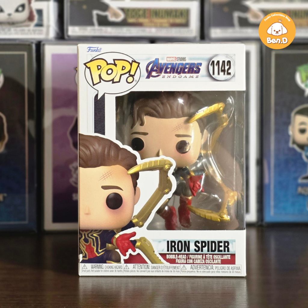 Funko Pop! Marvel Avengers: Endgame – Iron Spider (Unmasked Spider-Man) Special Edition #1142