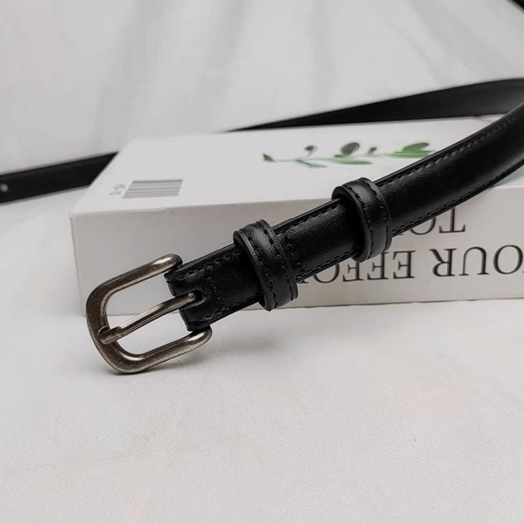 Thắt lưng nữ SICILY mặt chữ nhật, bản 2.3cm LUNG01